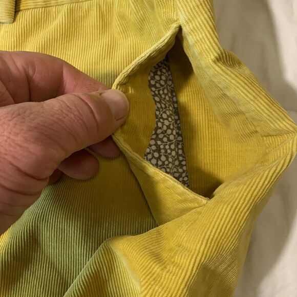 J.CREW, corduroy skirt, mustard yellow, great condition, size 4 - Picture 8 of 14